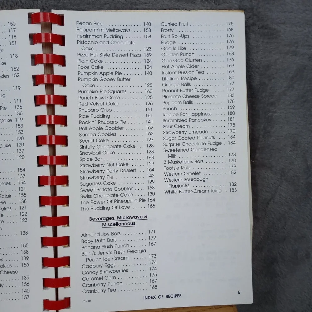 Grassy Creek United Methodist Church Cookbook State‎ Road, NC Spiral Vintage